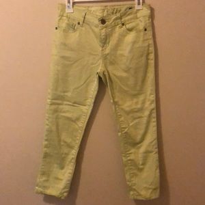 Lime green Buffalo Capris